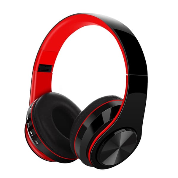 FG-69 Bluetooth trådlöst headset subwoofer mobil dator headset Röd