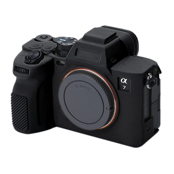Mjukt silikonfodral för Sony A7 IV Svart