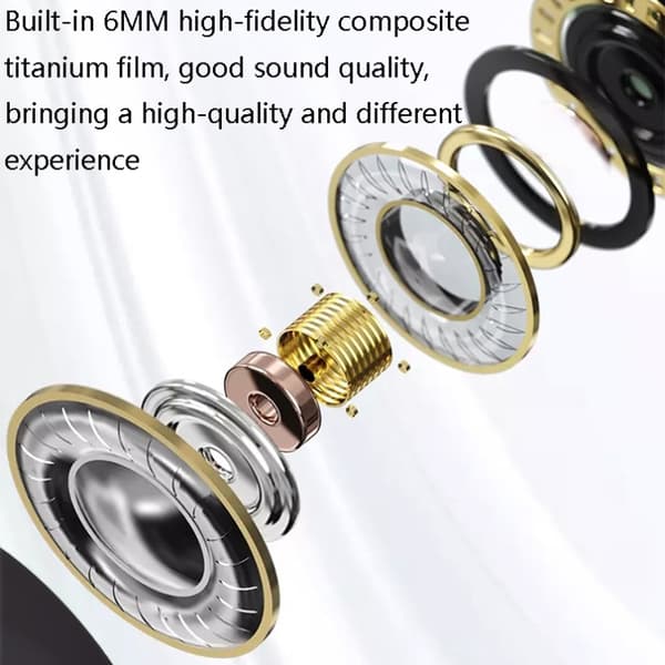 TWS-23 Trådlösa Sport Mini Bluetooth Hörlurar Semi-In-Ear 5.1 Spelheadset grå