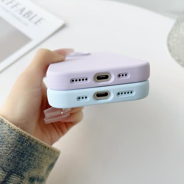 iPhone 16 Pro Max PU Hybrid TPU MagSafe IC Chip Skal Rosa