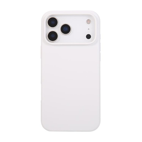 iPhone 17 Pro Max Skal - flytande silikon Vit