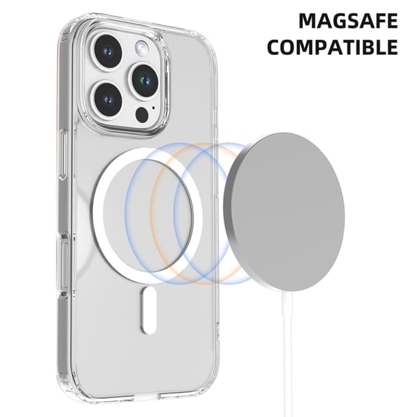 iPhone 16 Pro Mutural Ice Series MagSafe Magnetisk TPU Skal
