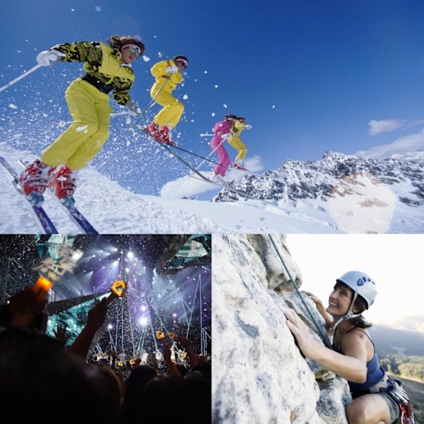 Elastisk monteringsbälte Justerbart huvudband för GoPro, Insta360 ONE R, DJI Osmo Action och andra actionkameror