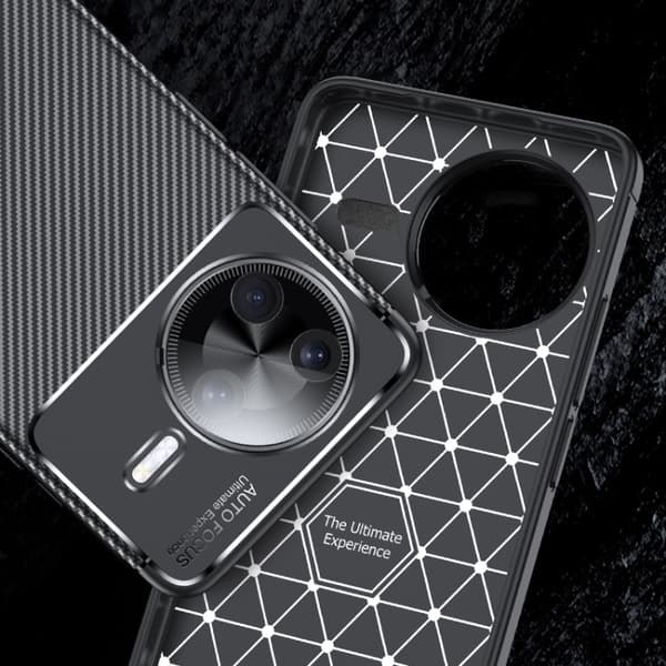 Redmi K80 Pro - Stötsäker TPU fodral med Kolfibertextur