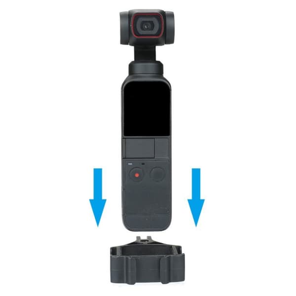 Bracket+Adapter RCSTQ för DJI Pocket 2 Expansionsadapterhållare Kamera Fast Anslutning Tillbehör