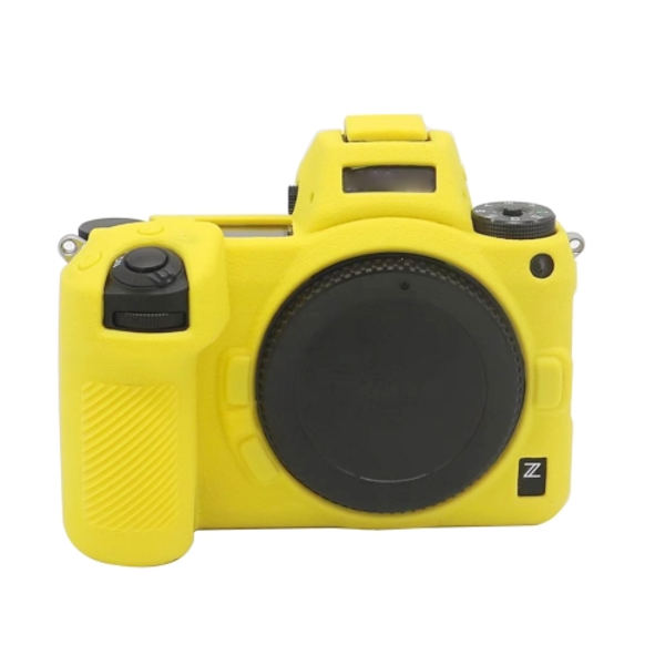 Mjukt silikonfodral för Nikon Z7 II Gul