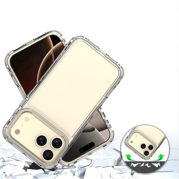iPhone 18 Pro Max / iPhone 17 Pro Max Skal - Akryl Transparent
