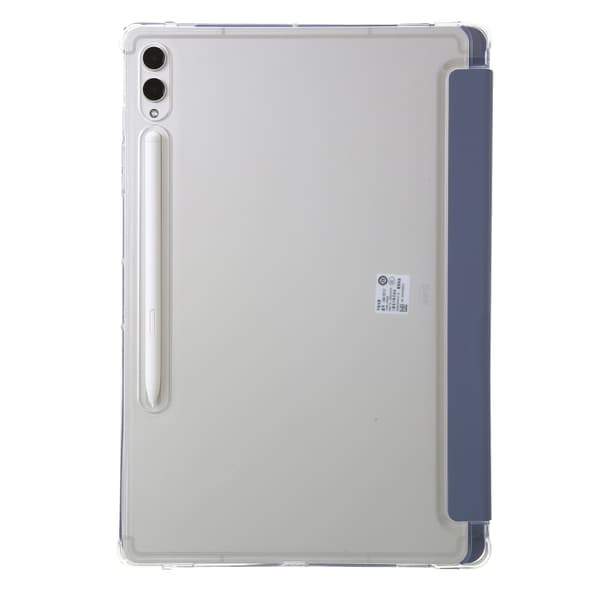 Samsung Galaxy Tab S9 FE Klar Akryl & Läderfodral Lavendel