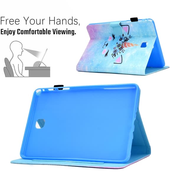 Samsung Galaxy Tab A 8.0 T350 Läderfodral med Penna Gnu