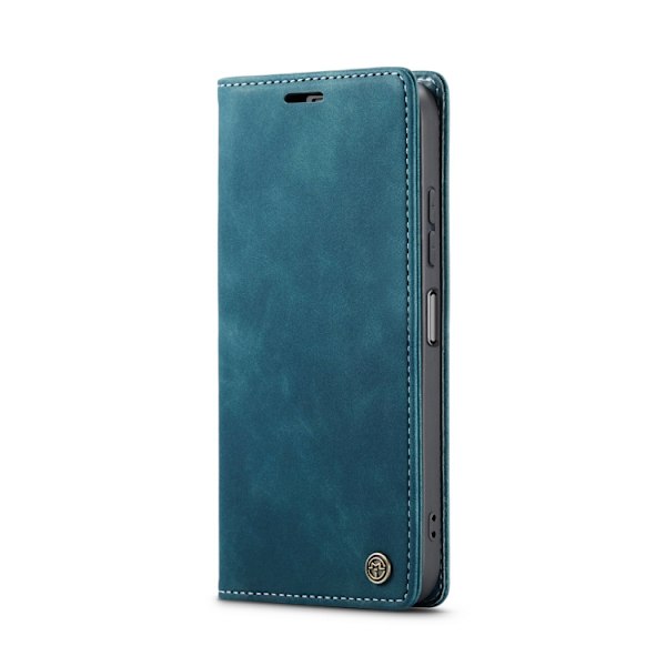 Samsung Galaxy A16 5G Skal CaseMe 013 Multifunktionell Horisontell Flip Läder Blå