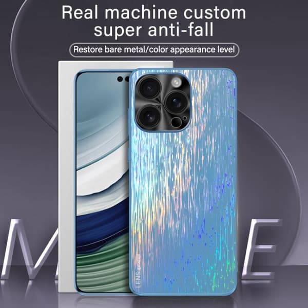 iPhone 16 Pro Max Dazzling Akryl Stötsäker Skal Svart