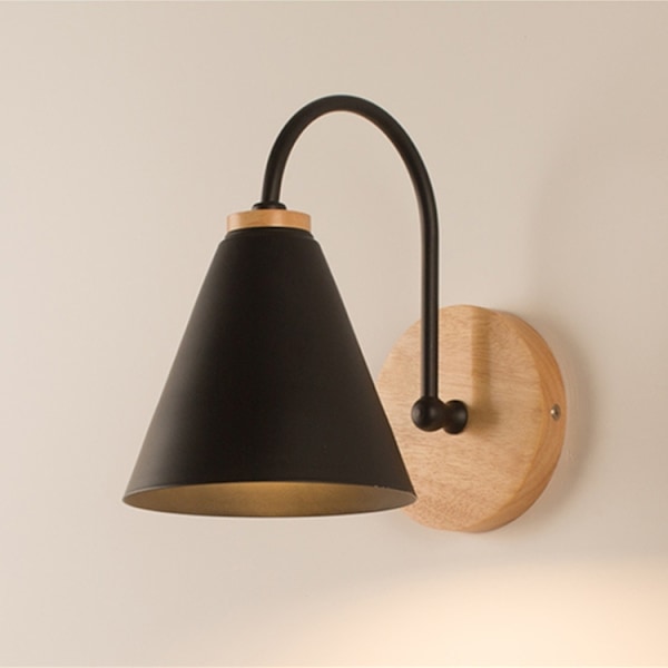 LED vägglampa sovrum sänglampa, stil: B (med LED vitt ljus 5W)