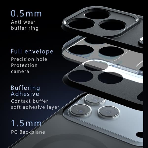 iPhone 17 Air Skal - Armor MagSafe PC Hybrid TPU