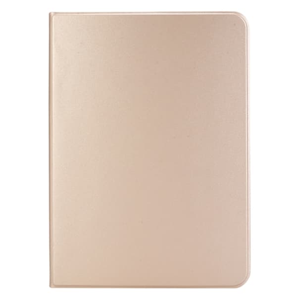 iPad Pro 13 2024 Skal i Stretch Voltage Plain Läder Fodral Guld