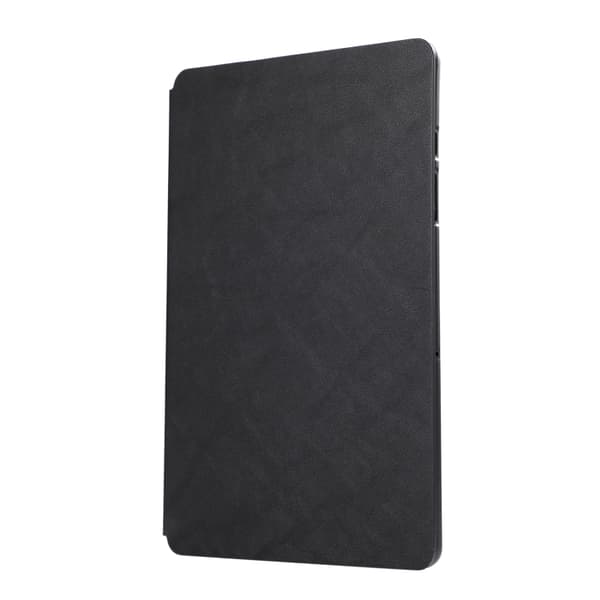 Samsung Galaxy Tab A9+ / A11+ skyddande läderfodral Svart