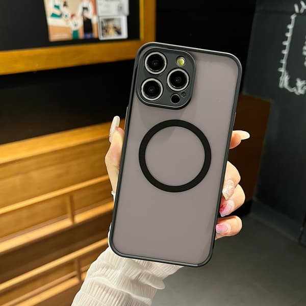 iPhone 18 Pro Max / iPhone 17 Pro Max Hawkeye Skin Feel MagSafe Skal Mörkgrön
