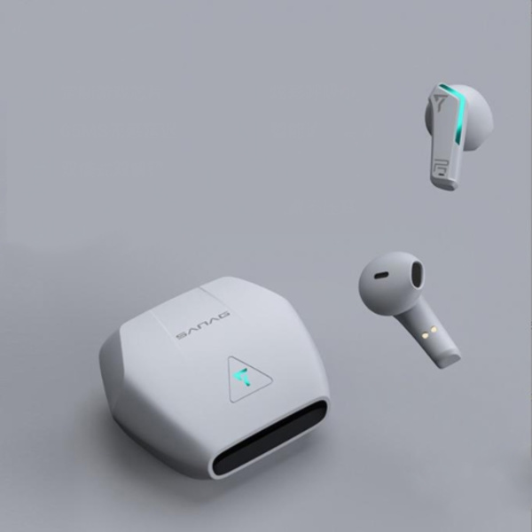 Sanag Xpro Stereo brusreducerande trådlöst Bluetooth-spelheadset Vit