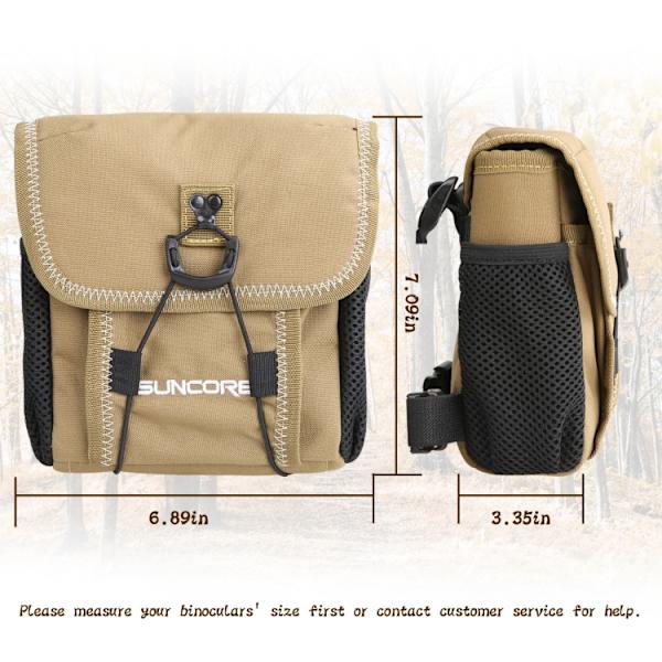SUNCORE Dubbelrörs Teleskop X Dekompressionsryggsäck Flip Strap Stötsäker Väska