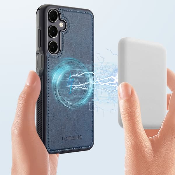 Samsung Galaxy S23 FE 5G Skal LC.IMEEKE Magsafe Blå