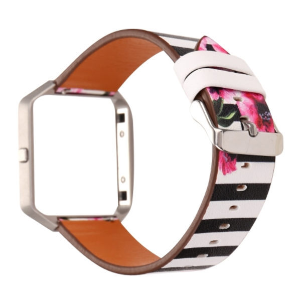 För Fitbit Blaze Leather Watch Band C