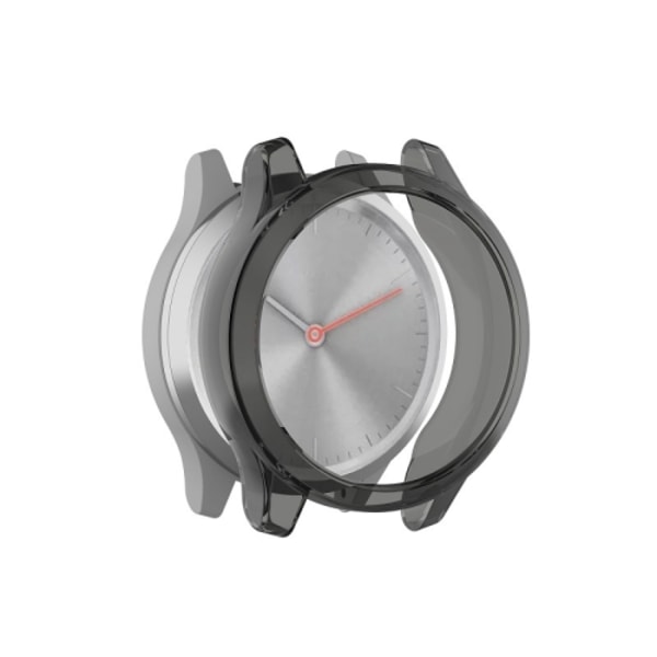 För Garmin Vivomove Luxe & Style TPU skyddande skal Transparent Black