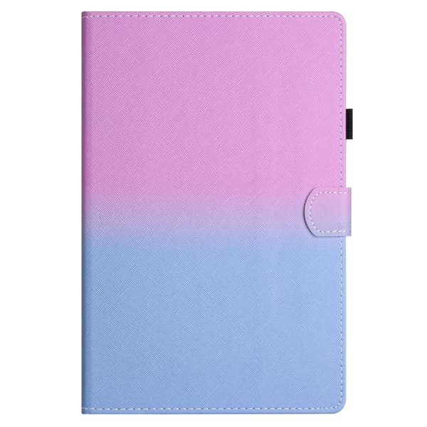 Samsung Galaxy Tab A9+ / A11+ Smart Läderfodral med Gradient Design Lila Blå