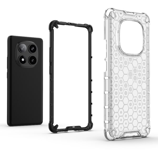 Redmi Note 14 Pro 5G - Honeycomb Stötsäker Mobilskal Blå