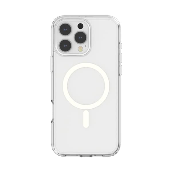 iPhone 16 Pro Terminator Stil Transparent MagSafe Magnetisk Skal