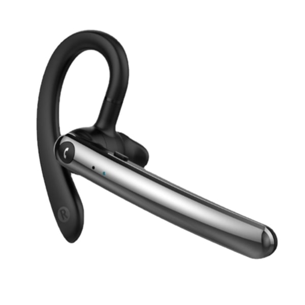 F990 Brusreducerande 180 Grader Fritt Roterande Hacke Bluetooth 5.0 Hörlurar Trådlösa Handsfree Business Stereo Hörlurar med Mikrofon Svart