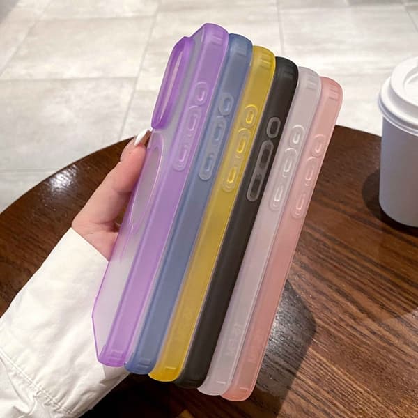 iPhone 16 Pro Max Dual-Sided Frosted MagSafe Klar Skal Rosa