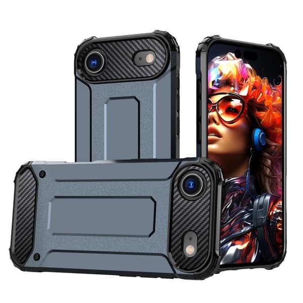iPhone 17 Air Skal - Magic Armor TPU Marinblå