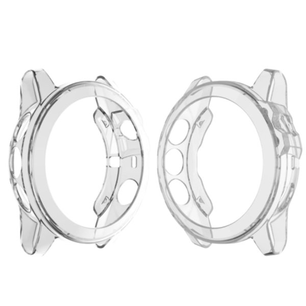 För Garmin Fenix ​​5X TPU Translucent Watch Case Transparent