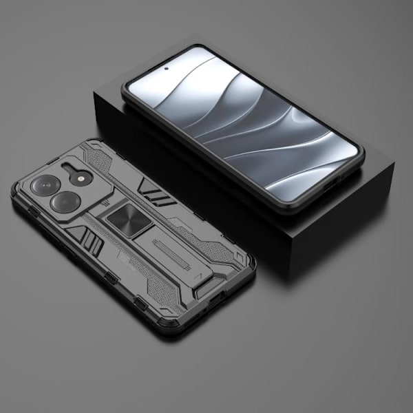 Redmi Note 14 5G Supersonic PC + TPU Mobilskal Svart