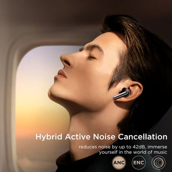 JOYROOM JR-FN1 Funpods Series True Wireless Bluetooth-hörlurar Svart