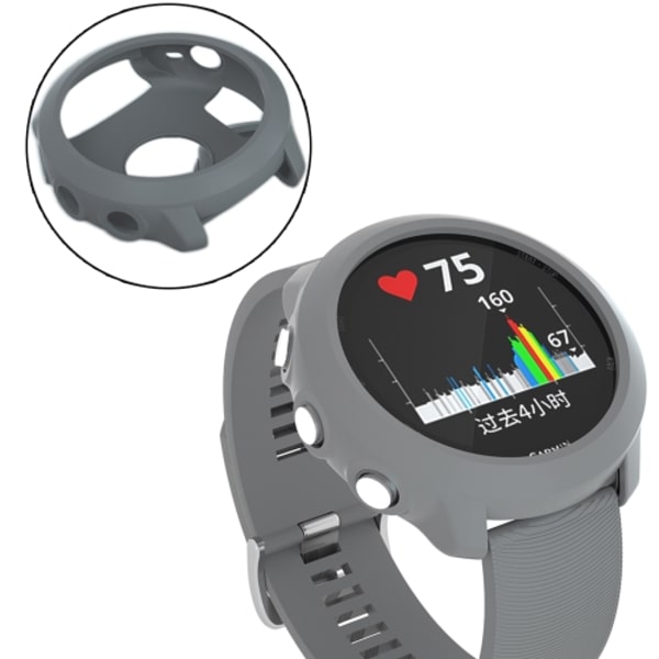 TPU- case för Garmin Forerunner 645 Grey