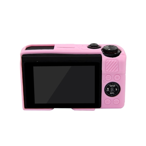 Mjukt silikonfodral för Canon EOS G7 X Mark II Rosa