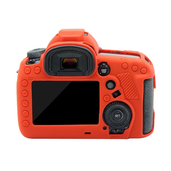 Mjukt silikonfodral för Canon EOS 5D Mark IV Röd
