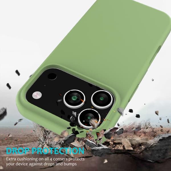 iPhone 18 Pro Max / iPhone 17 Pro Max Solid Color Skal Mintgrön