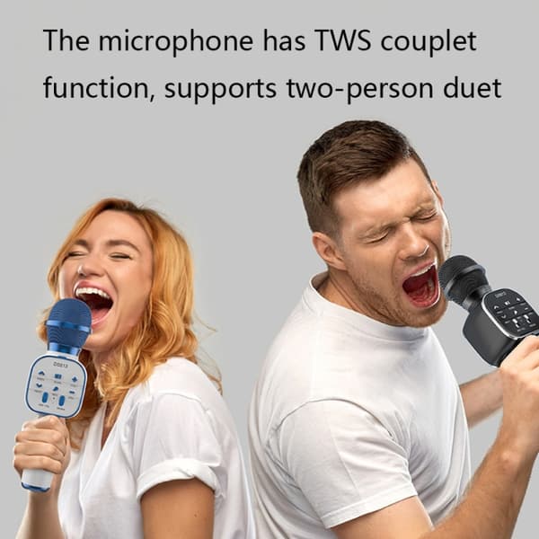 DS813 Live trådlös Bluetooth-mikrofon (svart)