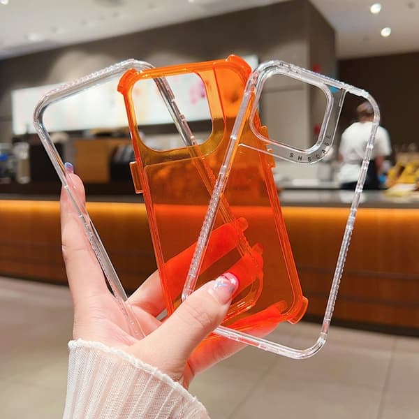 iPhone 16 Pro Skal 3 1 Klar Färgad Transparent Ram PC + TPU Blå