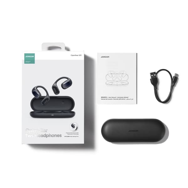JOYROOM JR-OE1 Vattentät True Wireless Brusreducerande Bluetooth Hörlurar Svart
