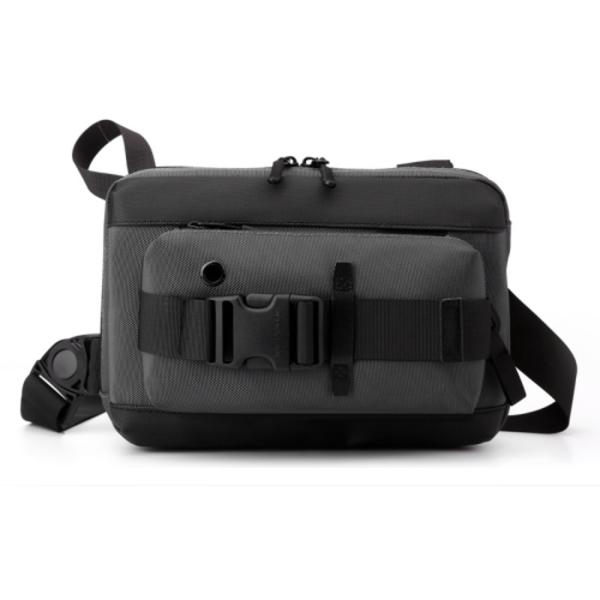 WEPOWER 2120 Funktionell Messenger Bag Herr Bröstväska Grå