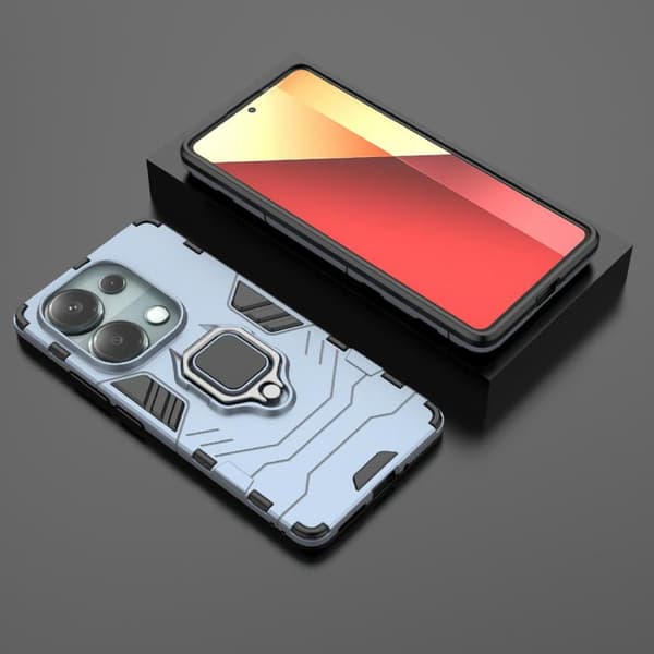 Redmi Note 14S 4G - Stöttålig PC + TPU Fodral Marinblå