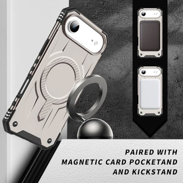 iPhone 17 Air Skal MagSafe TPU Hybrid PC Guld