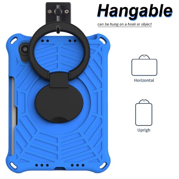 iPad mini 2024 / mini 6 Spider King Silikon Skal - Skyddande Tablet Case Blå