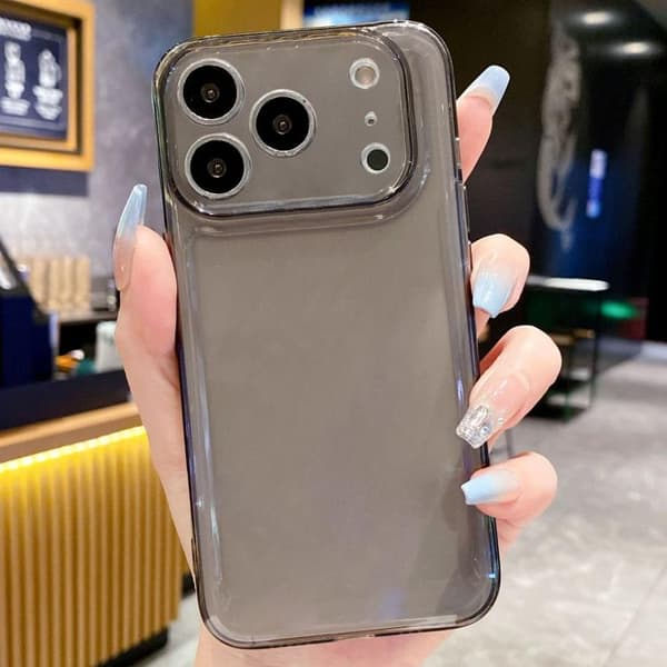iPhone 18 Pro / iPhone 17 Pro Skal - TPU med Stötabsorberande Skydd Svart