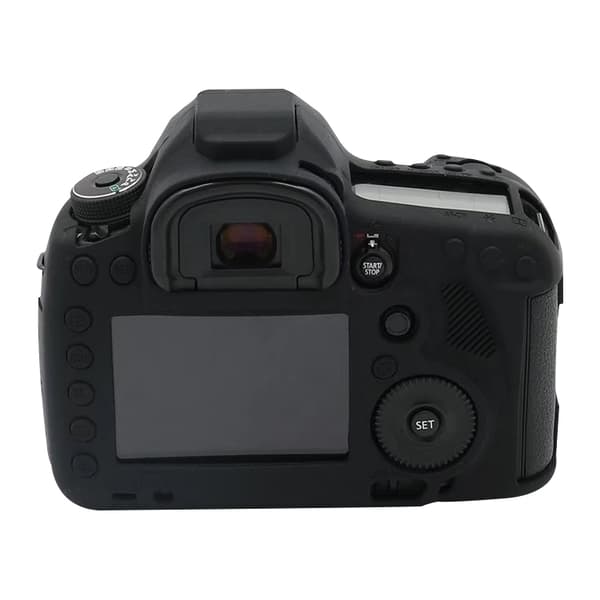 Mjukt silikonfodral för Canon EOS 5DS Gul