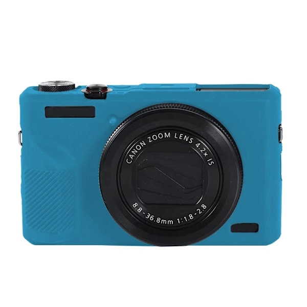 Mjukt silikonfodral för Canon PowerShot G7 X Mark III / G7X III / G7X3 Blå
