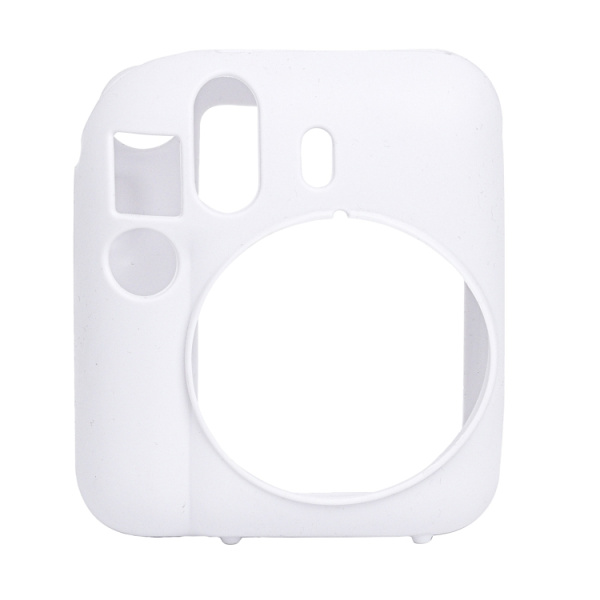 Mjukt silikonkameraskydd för FUJIFILM instax mini 12 Vit
