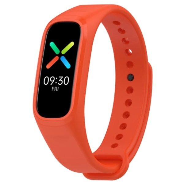 För OPPO Band Vitality Edition Vattentätt, svettsäkert watch i enfärgad färg Orange